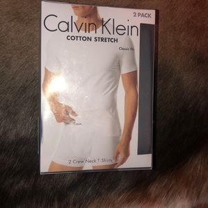 Calvin Klein Crew Neck T Shirt 2pack